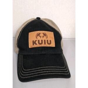 Kuiu By Richardson Leather Patch Mesh Back Snapback Hat M/L
